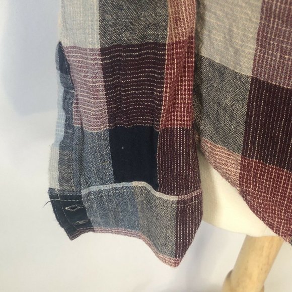 BKE Buckle shirt button up plaid Eased Medium - Picture 6 of 11